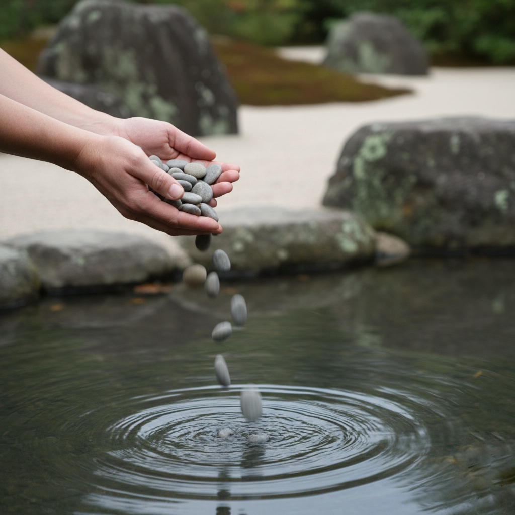 Mindful breathing and repetitive rhythm during Buddhist retreat in Japan activating calm and vagus nerve response